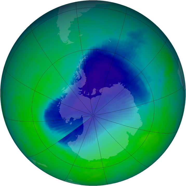Ozone Map 1993-11-21